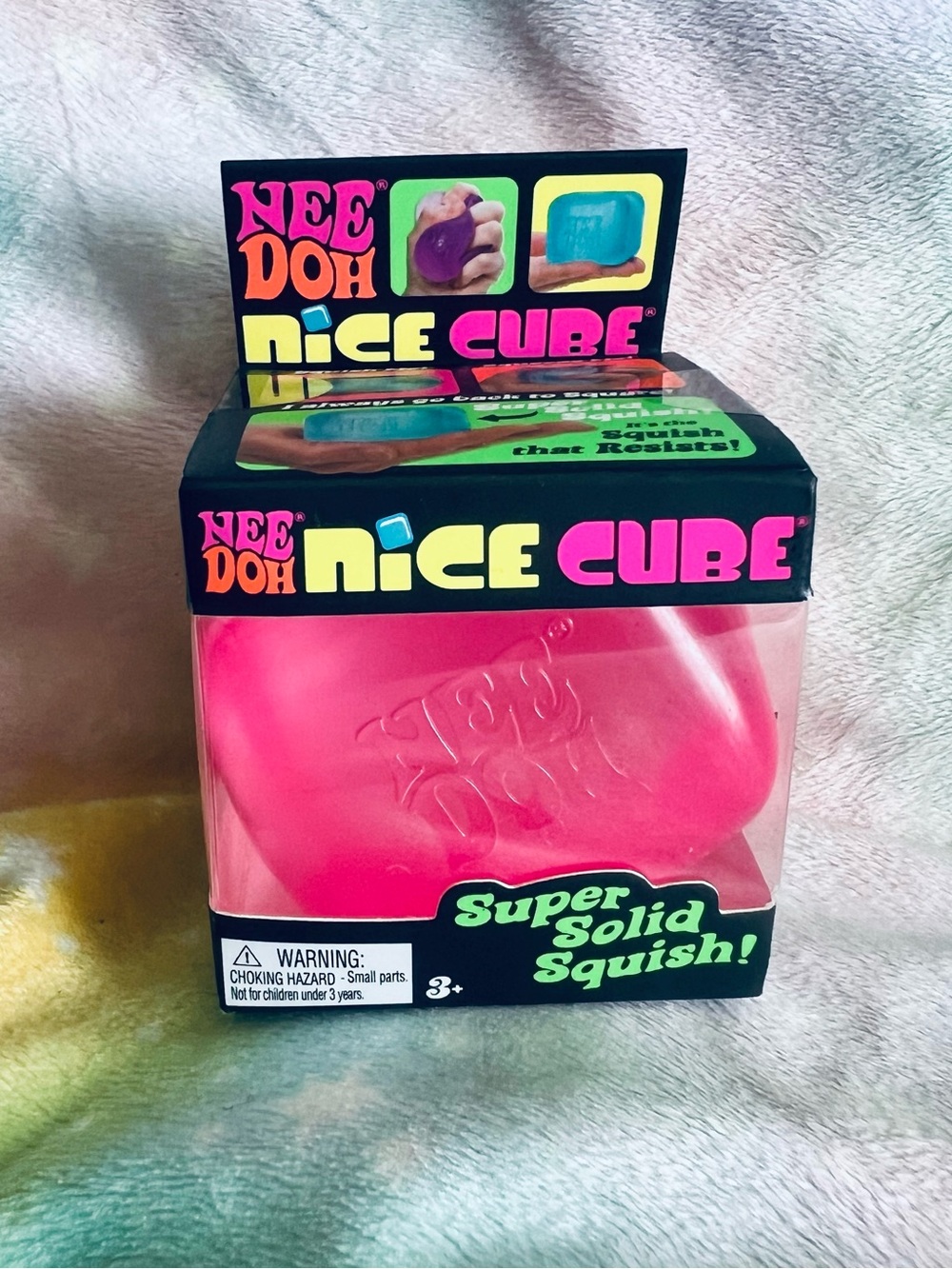 NeeDoh Nice Cube -Pink